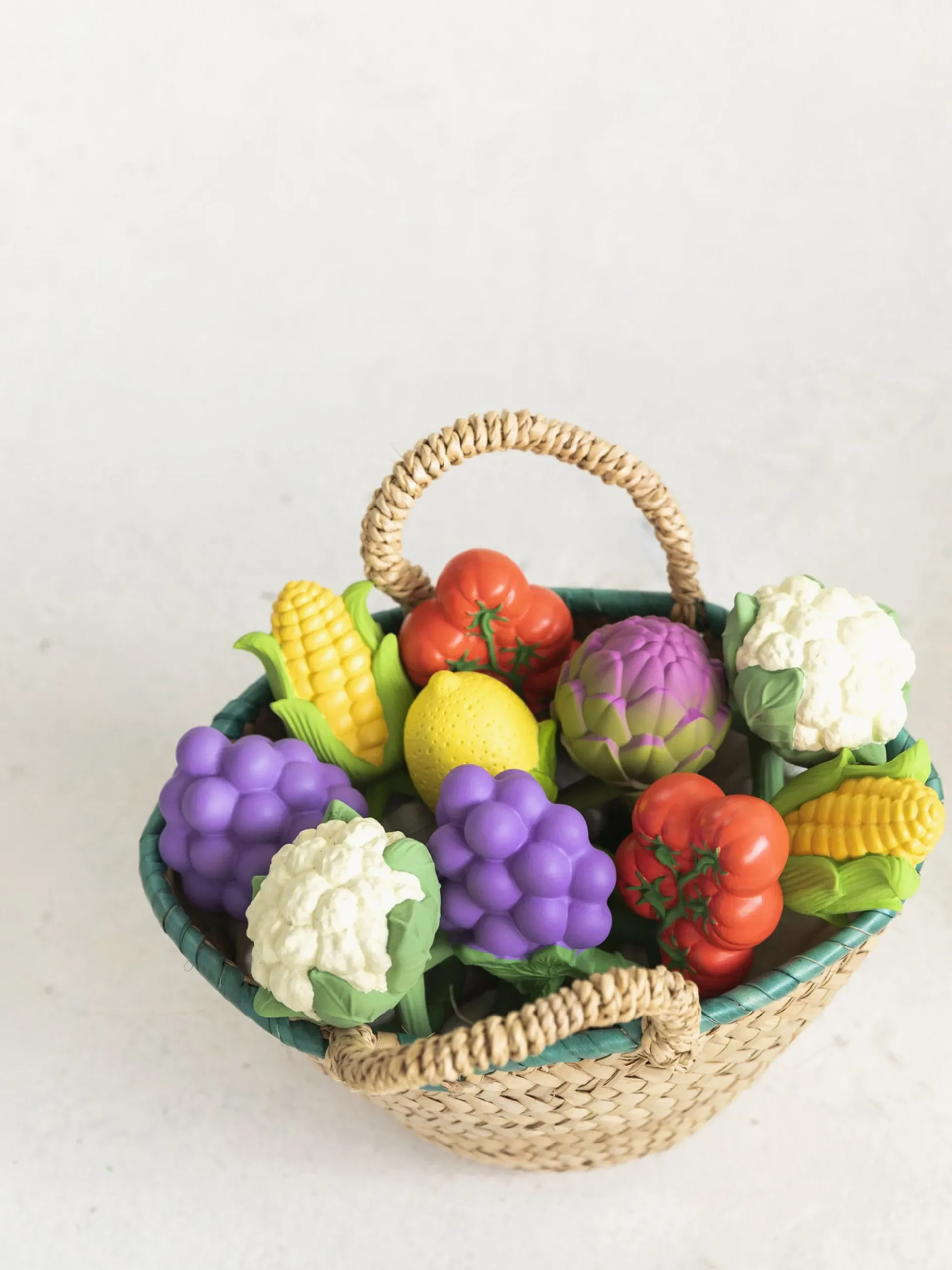 Set 3 massaggiagengive per neonati fatti a mano con sonaglio Newborn