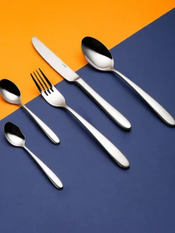 Set 24 posate lucide Tulip, 6 persone