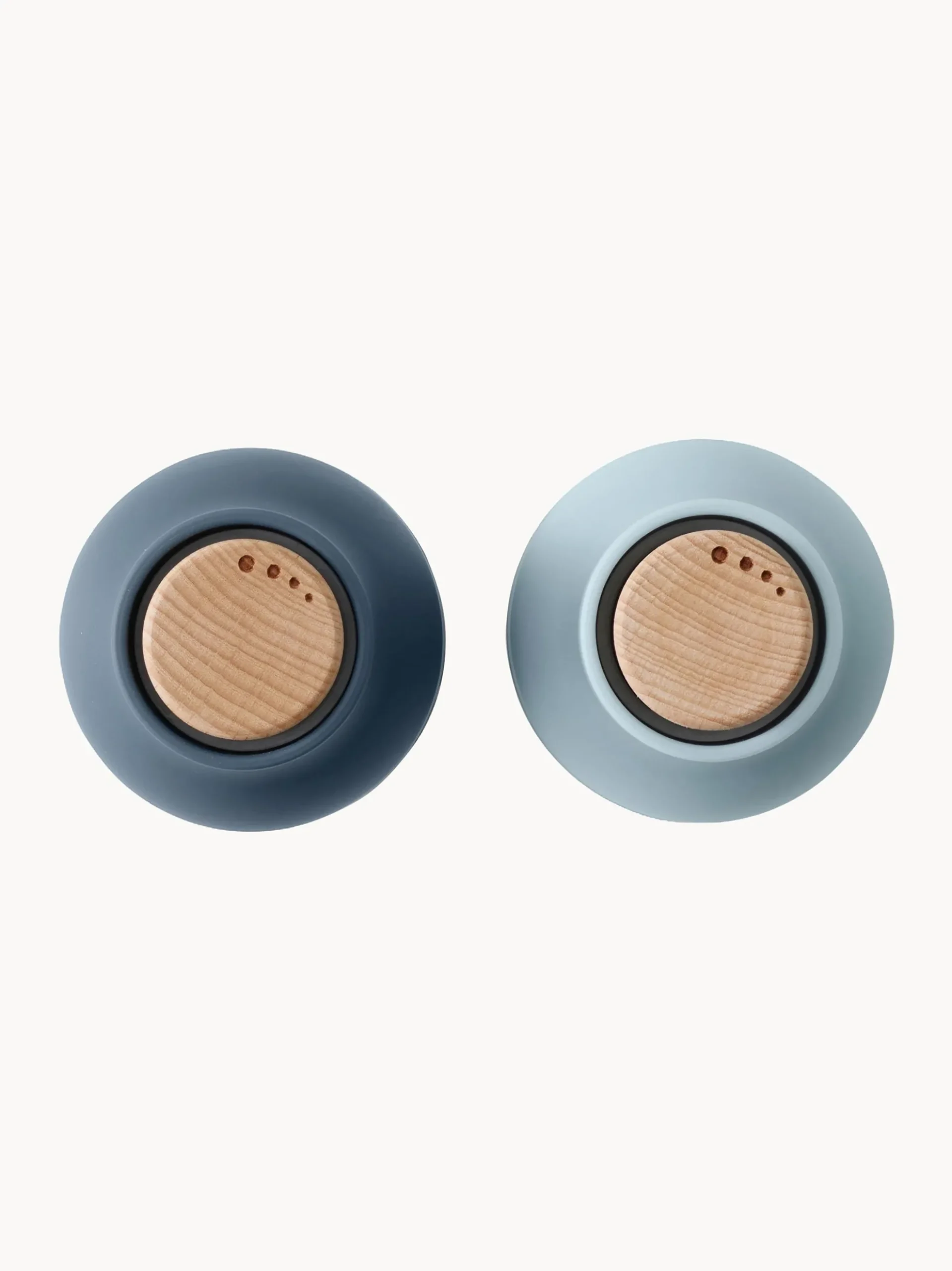 Set saliera e pepiera con coperchi in legno di faggio Bottle Grinder 2 pz