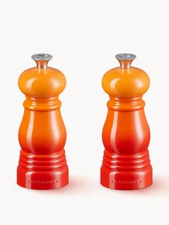 Set saliera e pepiera con macinino in ceramica Creuset 2 pz