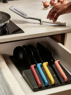 Set utensili da cucina e coltelli ElevateYourCooking, set da 10