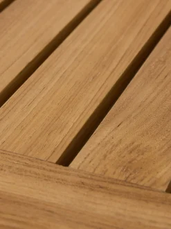 Sgabello da giardino in legno di teak Botanical