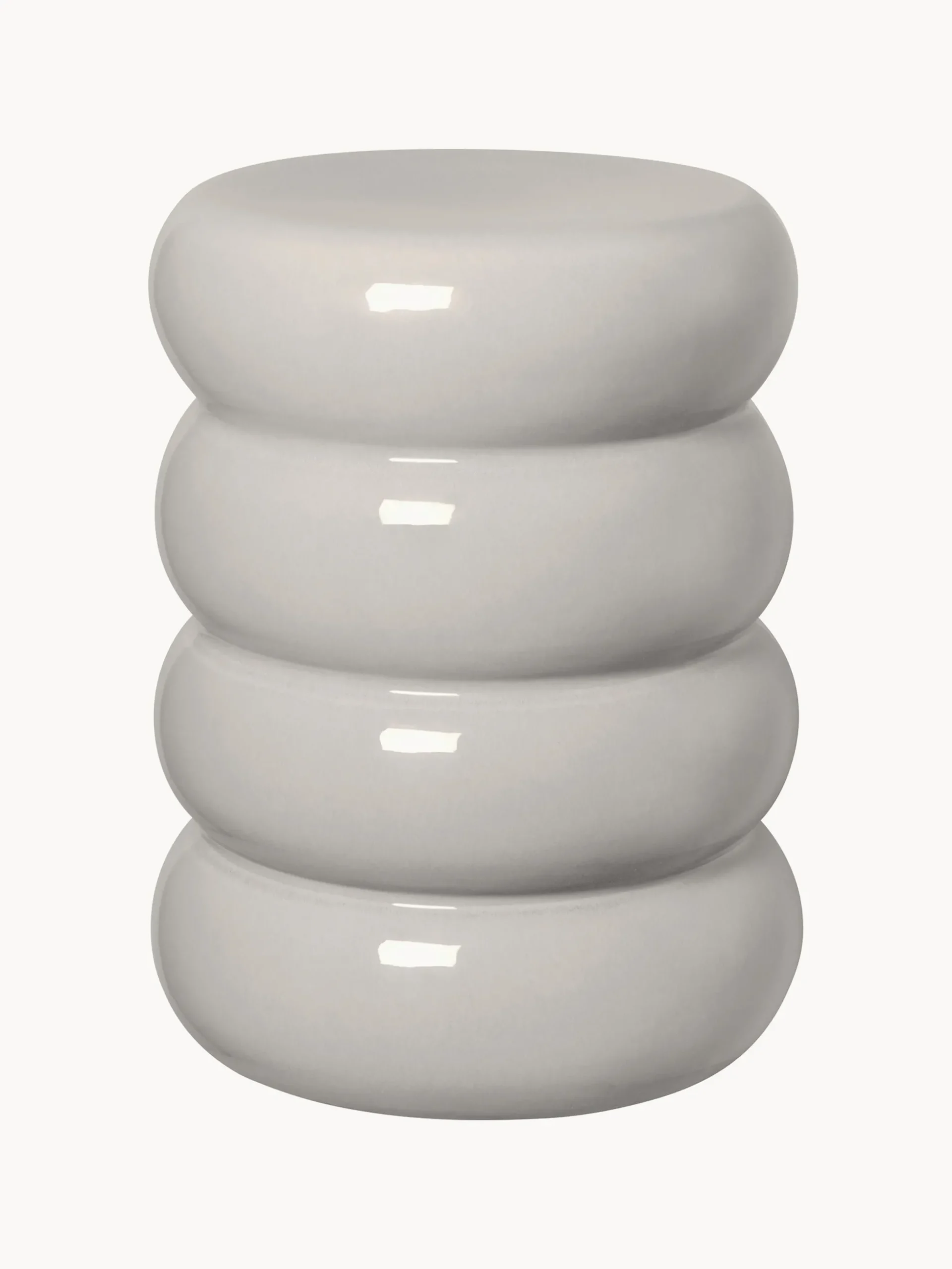 Sgabello in ceramica Toru