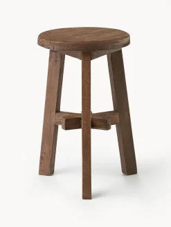 Sgabello in legno di acacia Dingklik