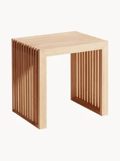 Sgabello in legno di bambù Rib