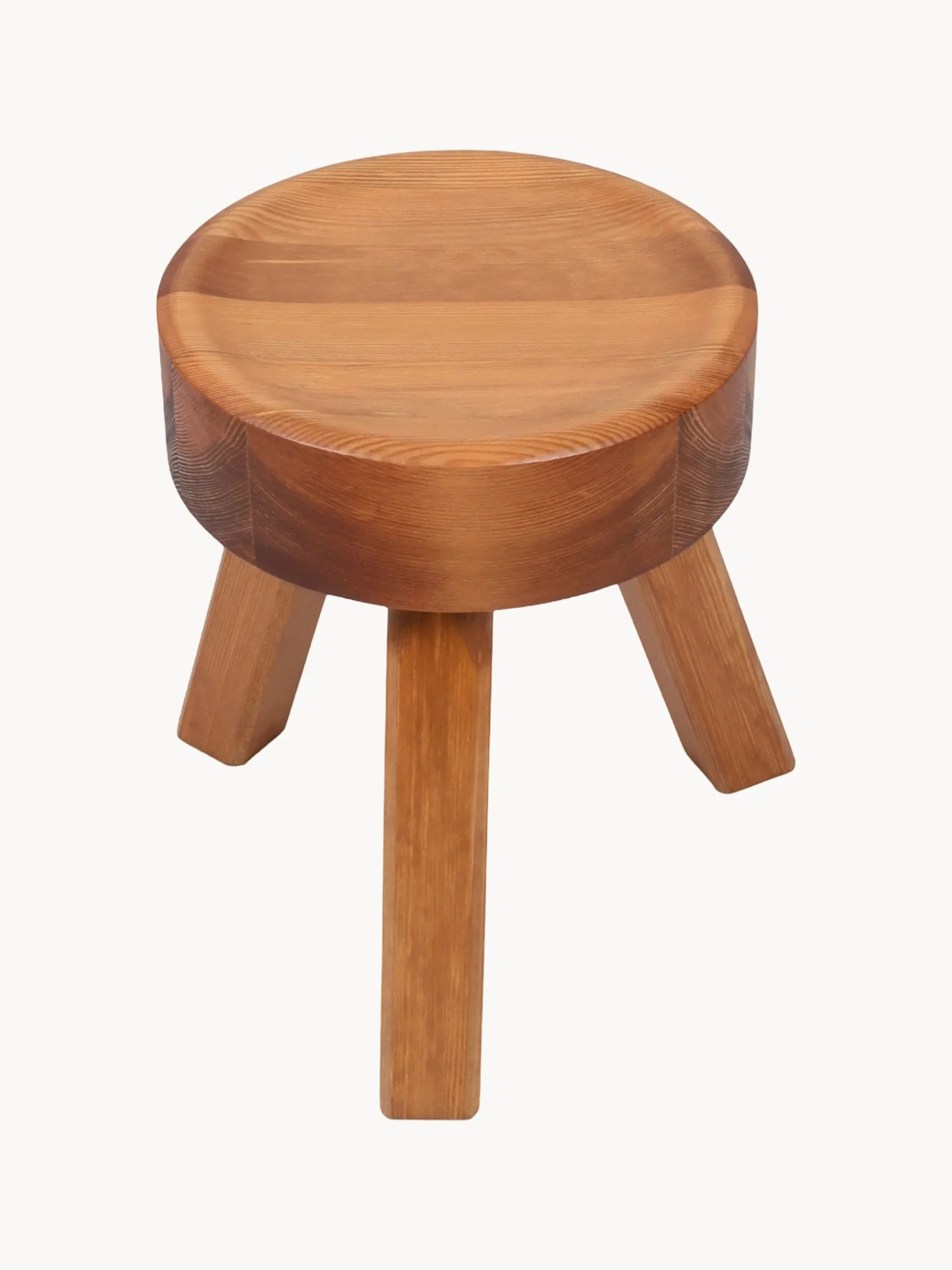 Sgabello in legno di pino AML