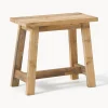 Sgabello in legno di teak Lawas
