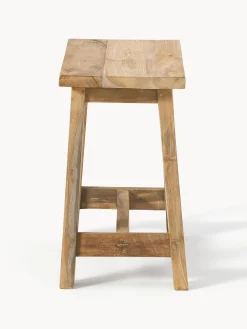 Sgabello in legno di teak Lawas