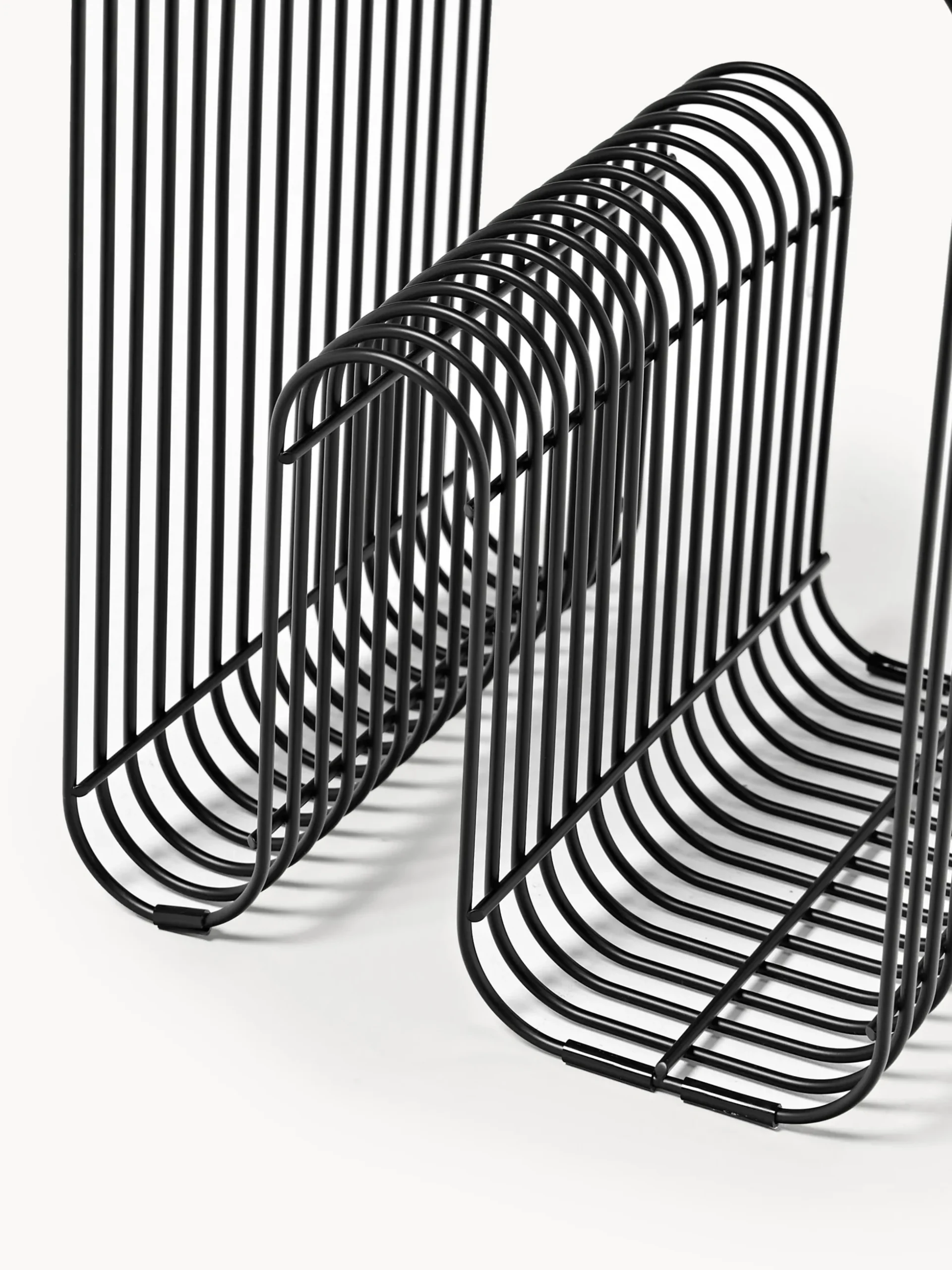 Sgabello in metallo Curva