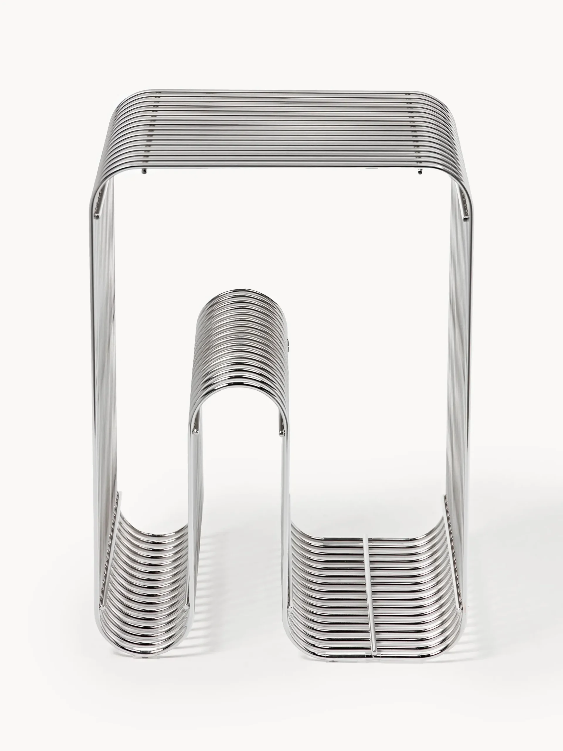 Sgabello in metallo Curva