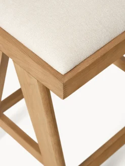 Sgabello alto con imbottitura Sissi