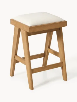 Sgabello alto con imbottitura Sissi