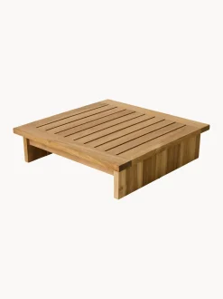 Sgabello da giardino in legno di teak Natural