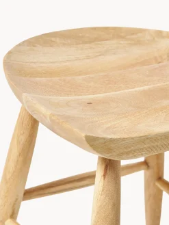 Sgabello in legno di mango Nino