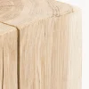 Sgabello in legno di quercia Block