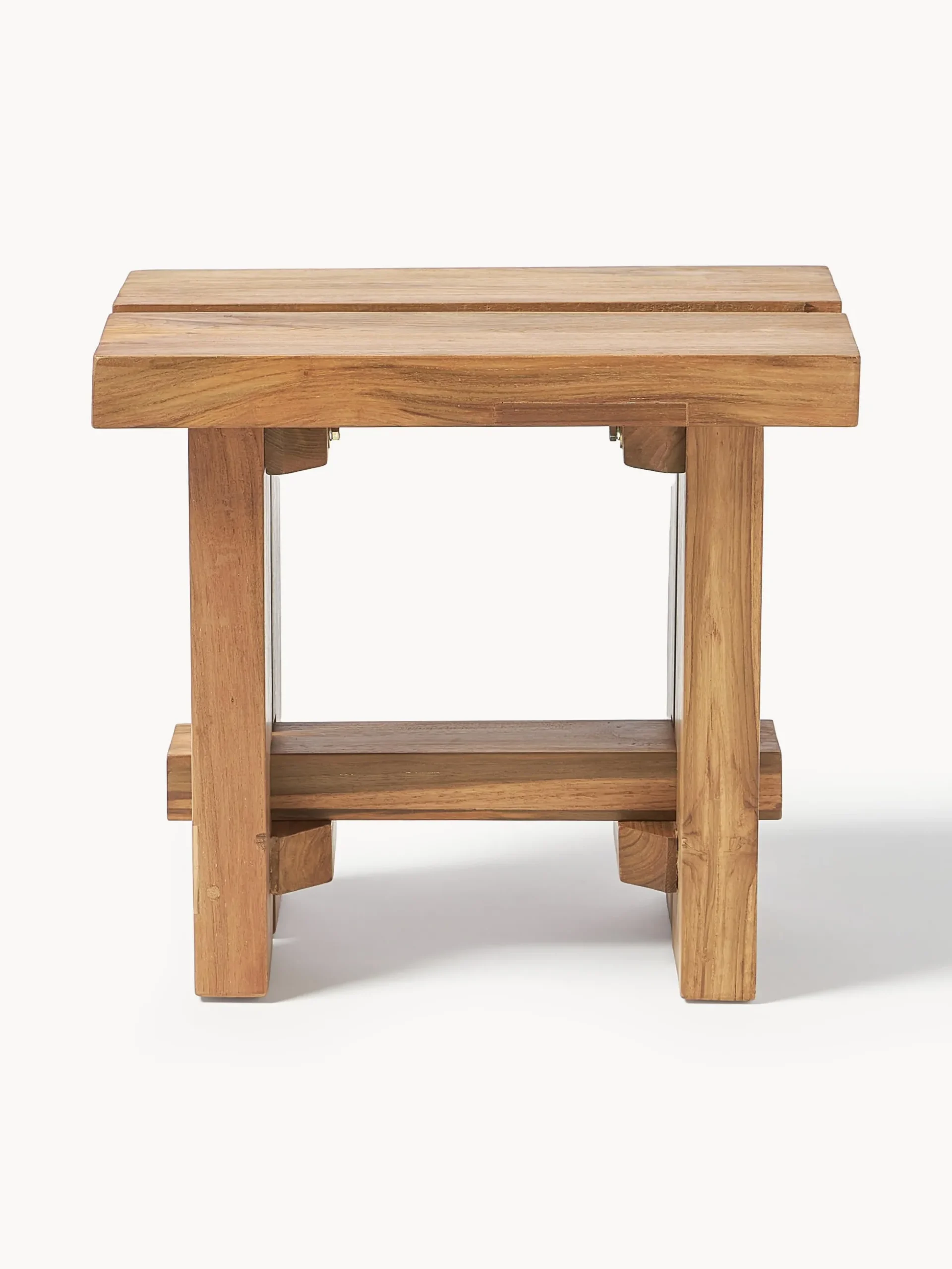 Sgabello in legno di teak Hugo