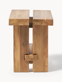 Sgabello in legno di teak Hugo