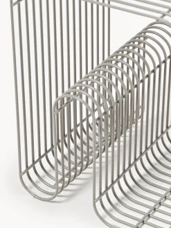 Sgabello in metallo Curva