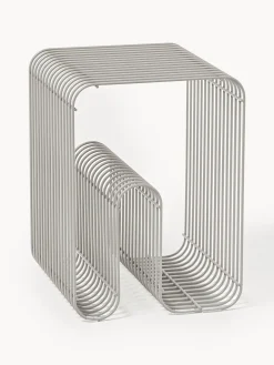 Sgabello in metallo Curva