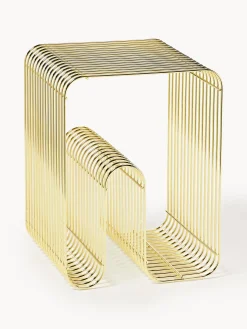 Sgabello in metallo Curva