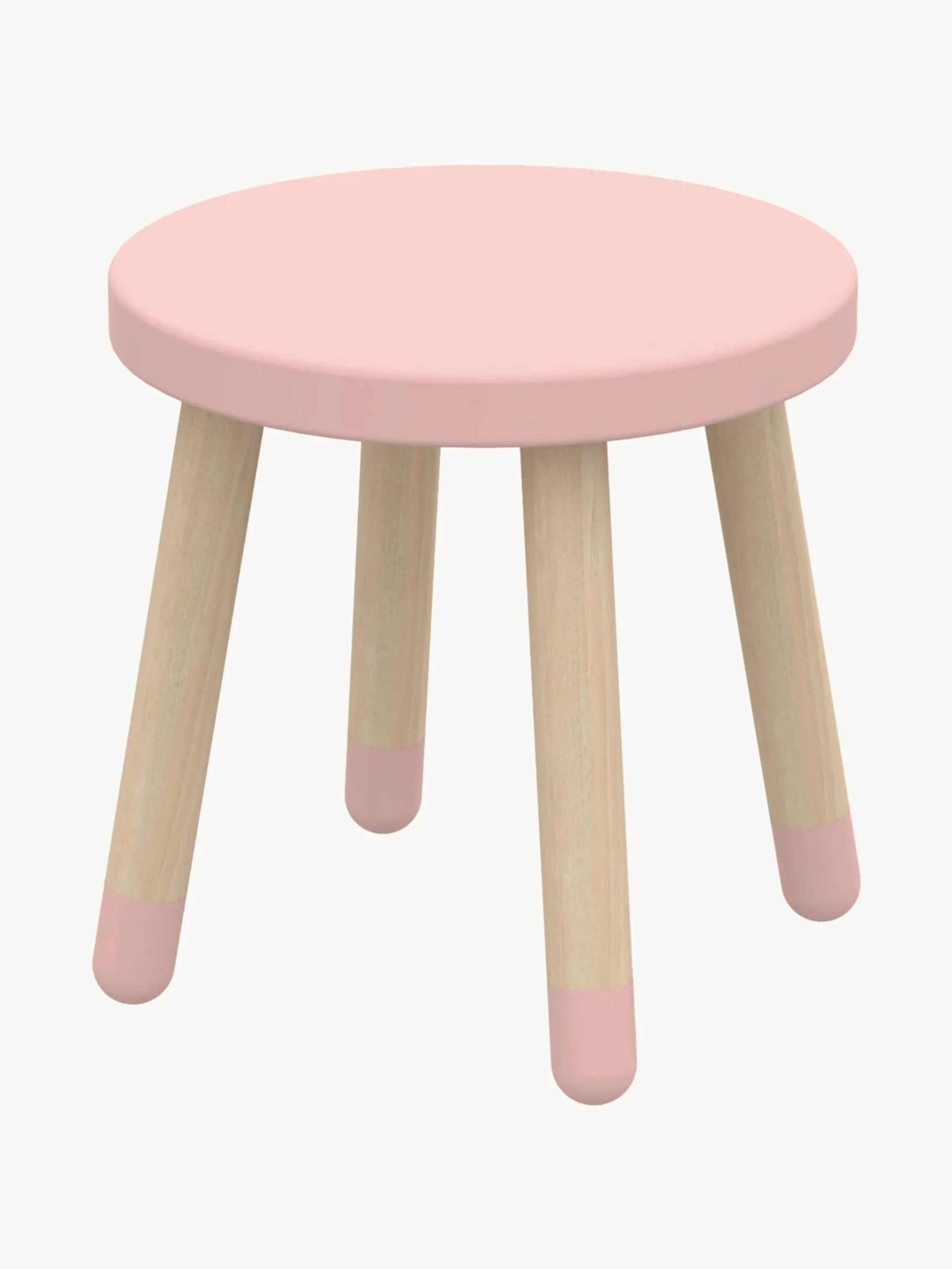 Sgabello per bambini in legno Dots