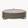 Sottobicchieri in silicone con supporto Plain 6 pz