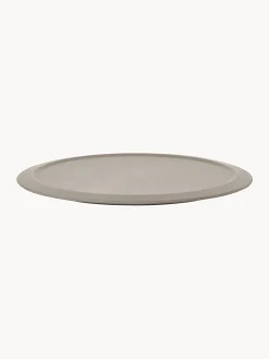 Sottobicchieri in silicone con supporto Plain 6 pz