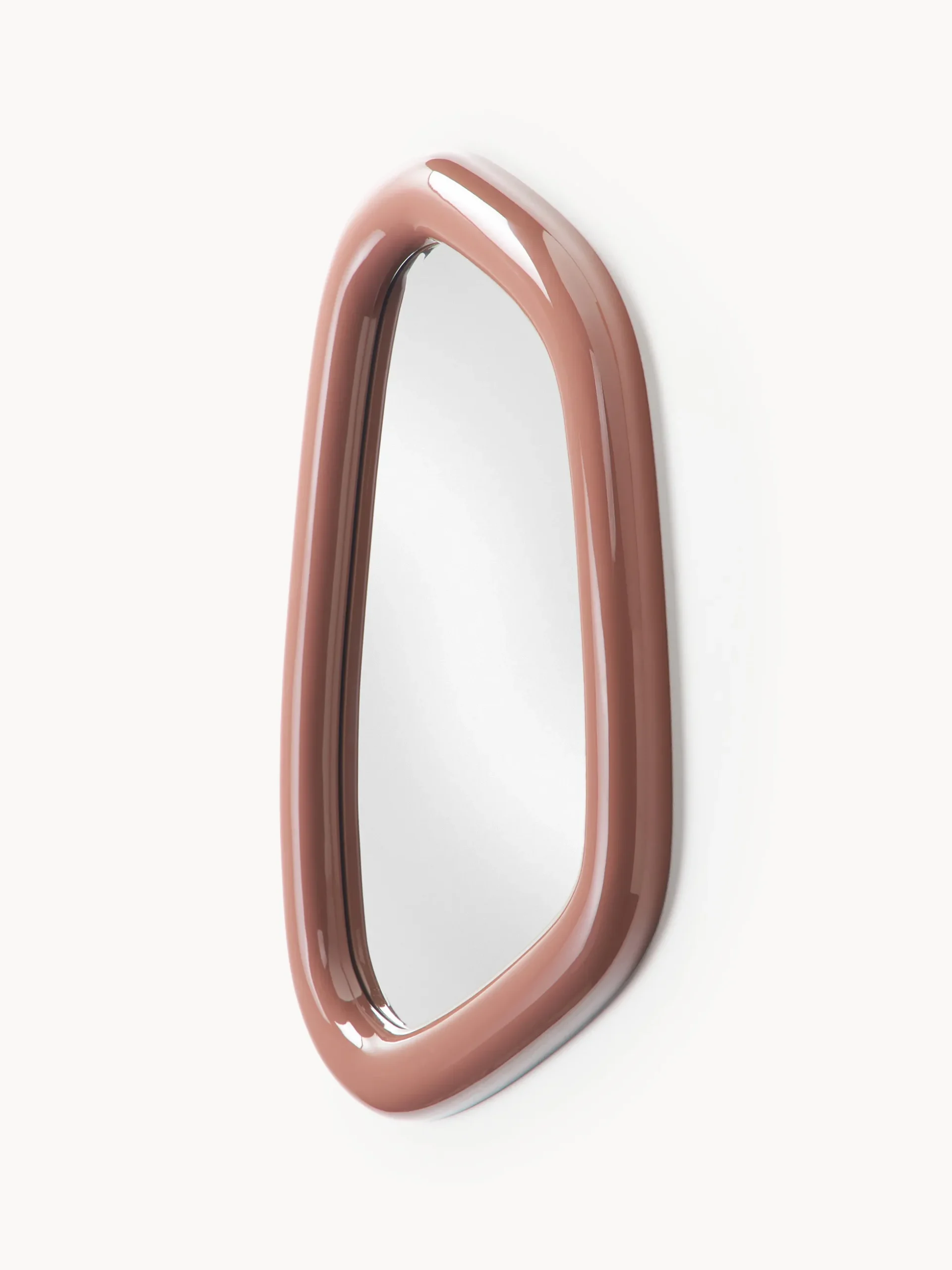 Specchio da parete organico Irina, alt. 65 cm