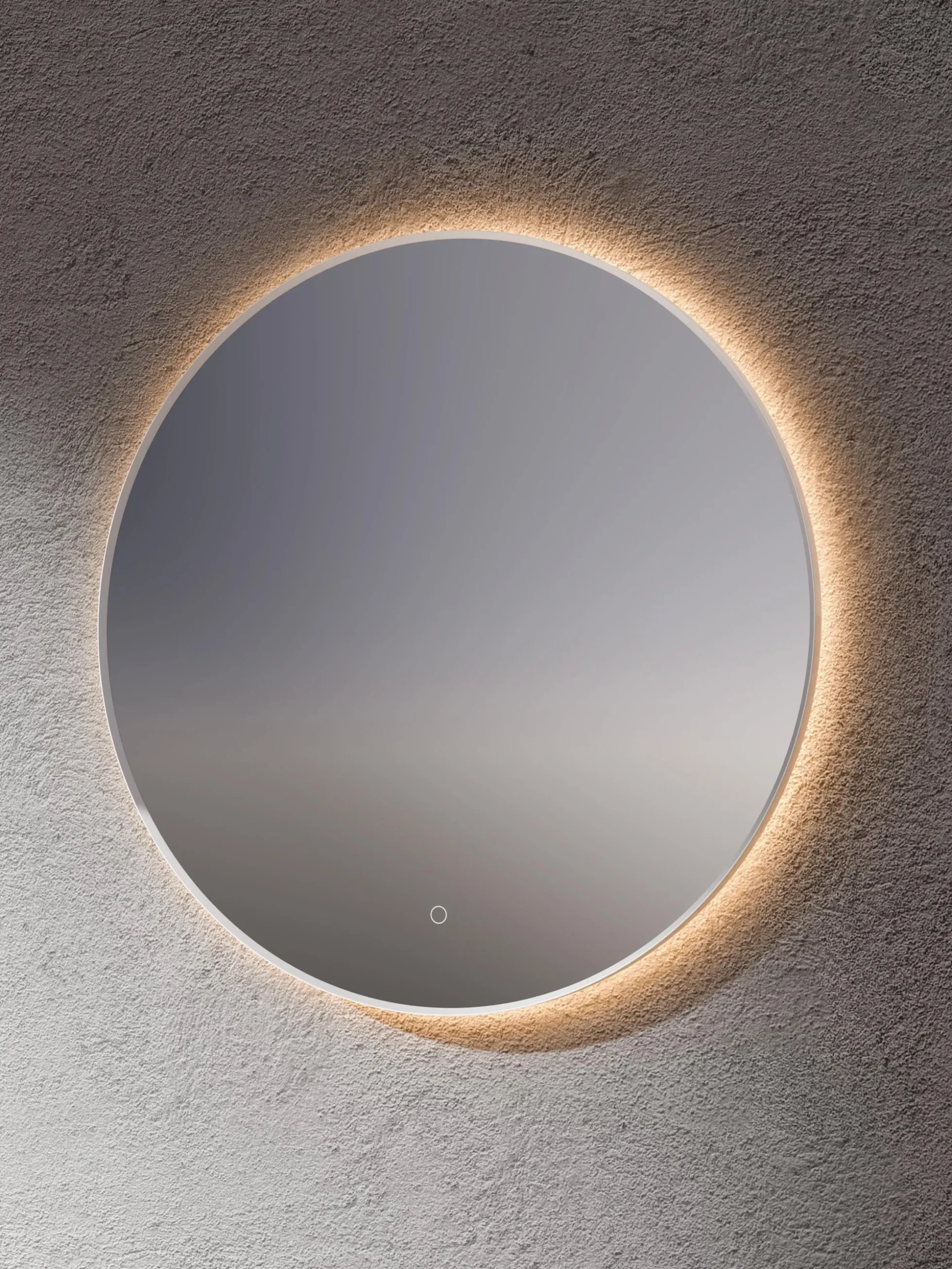 Specchio da parete rotondo con illuminazione LED Argo, varie misure