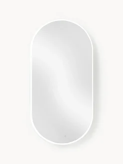 Specchio ovale da parete con illuminazione a LED Starlight