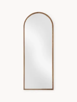 Specchio a figura intera con cornice in legno di quercia Levan