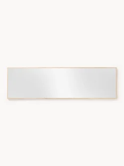 Specchio da parete con cornice in legno di quercia Avery