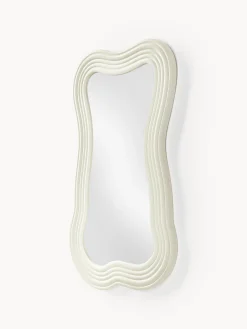 Specchio da parete con cornice ondulata Cosimo