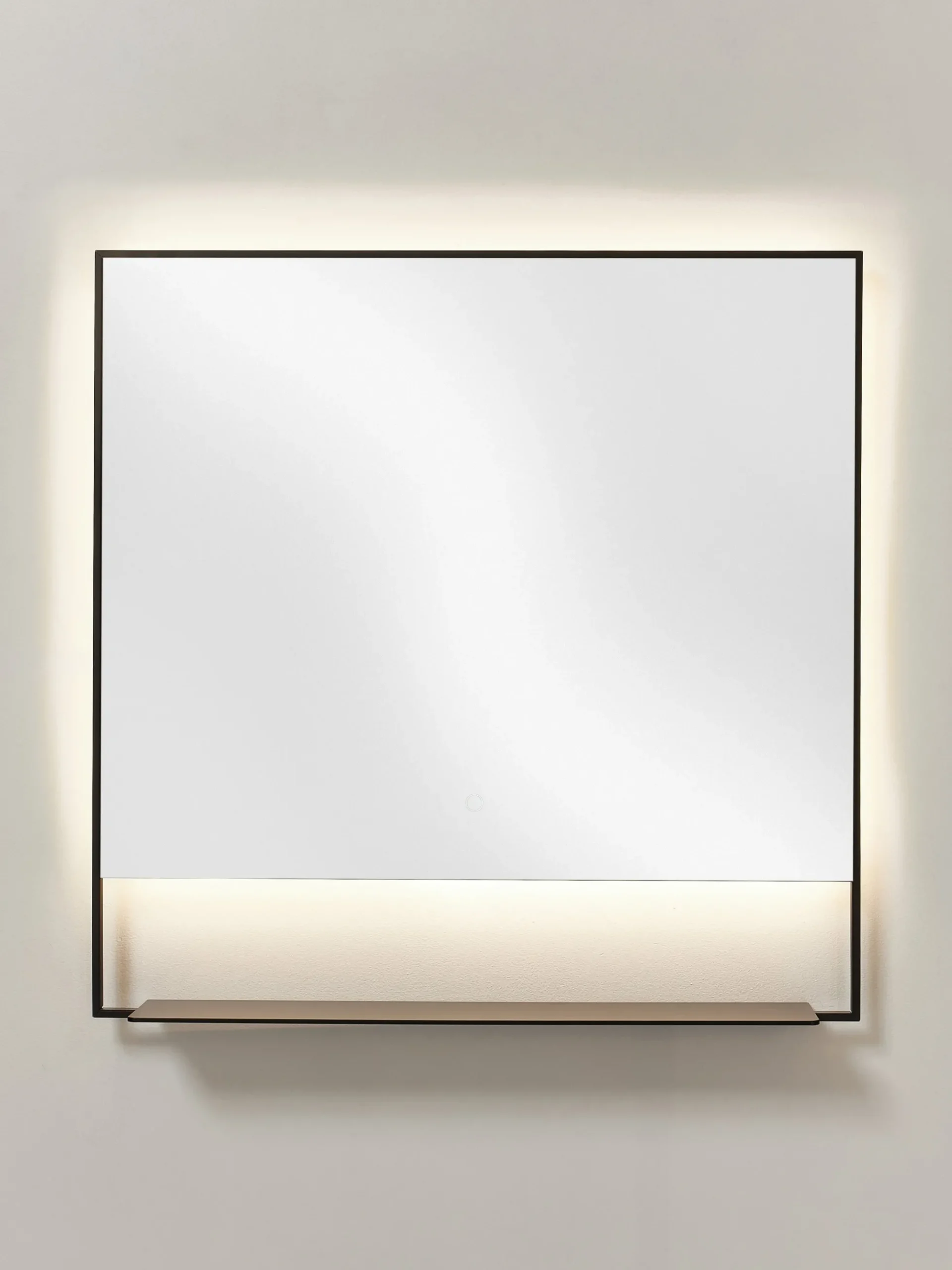 Specchio da parete con illuminazione a LED Castore