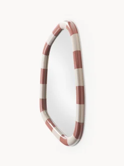 Specchio da parete organico Irina, alt. 86 cm