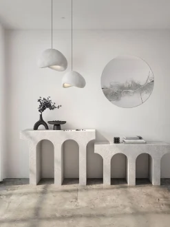 Specchio decorativo fatto a mano Kintsugi