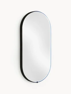 Specchio ovale da parete con illuminazione a LED Avior