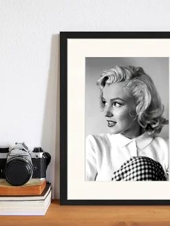 Stampa digitale incorniciata Marilyn Monroe