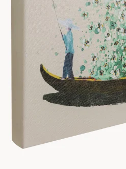 Stampa su tela Flower Boat