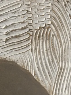 Stampa su tela incorniciata dipinta a mano Raw Shape I