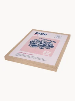 Stampa digitale incorniciata fatta a mano Sushi
