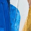 Stampa su tela incorniciata Moonlight Strokes