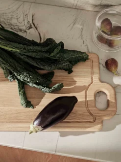 Tagliere in legno di quercia Olina