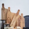 Tagliere in legno di teak Raw