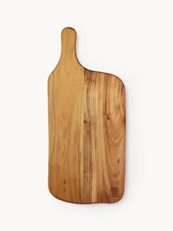 Tagliere in legno di teak Raw