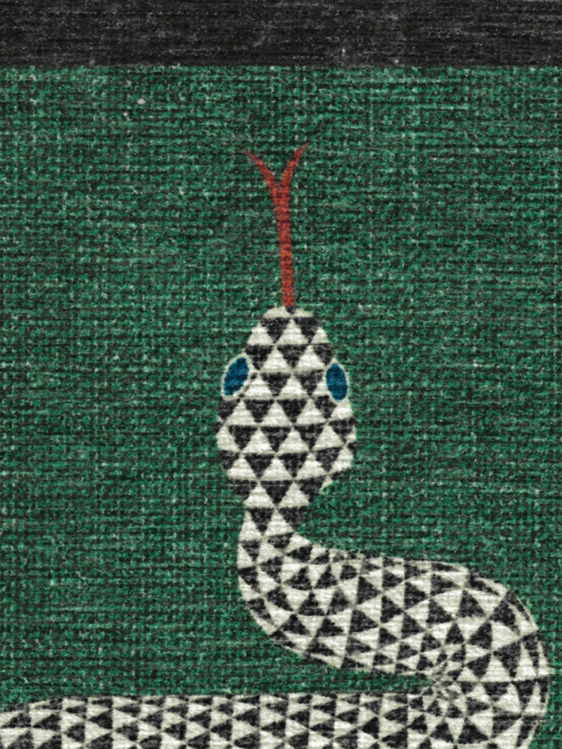 Tappeto a pelo corto lavabile Venom by Jonathan Adler