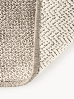 Tappeto da interno-esterno reversibile con motivo zigzag Cort