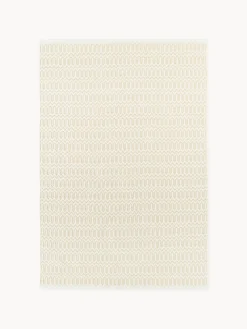 Tappeto da interno-esterno tessuto a mano con motivo geometrico Rune