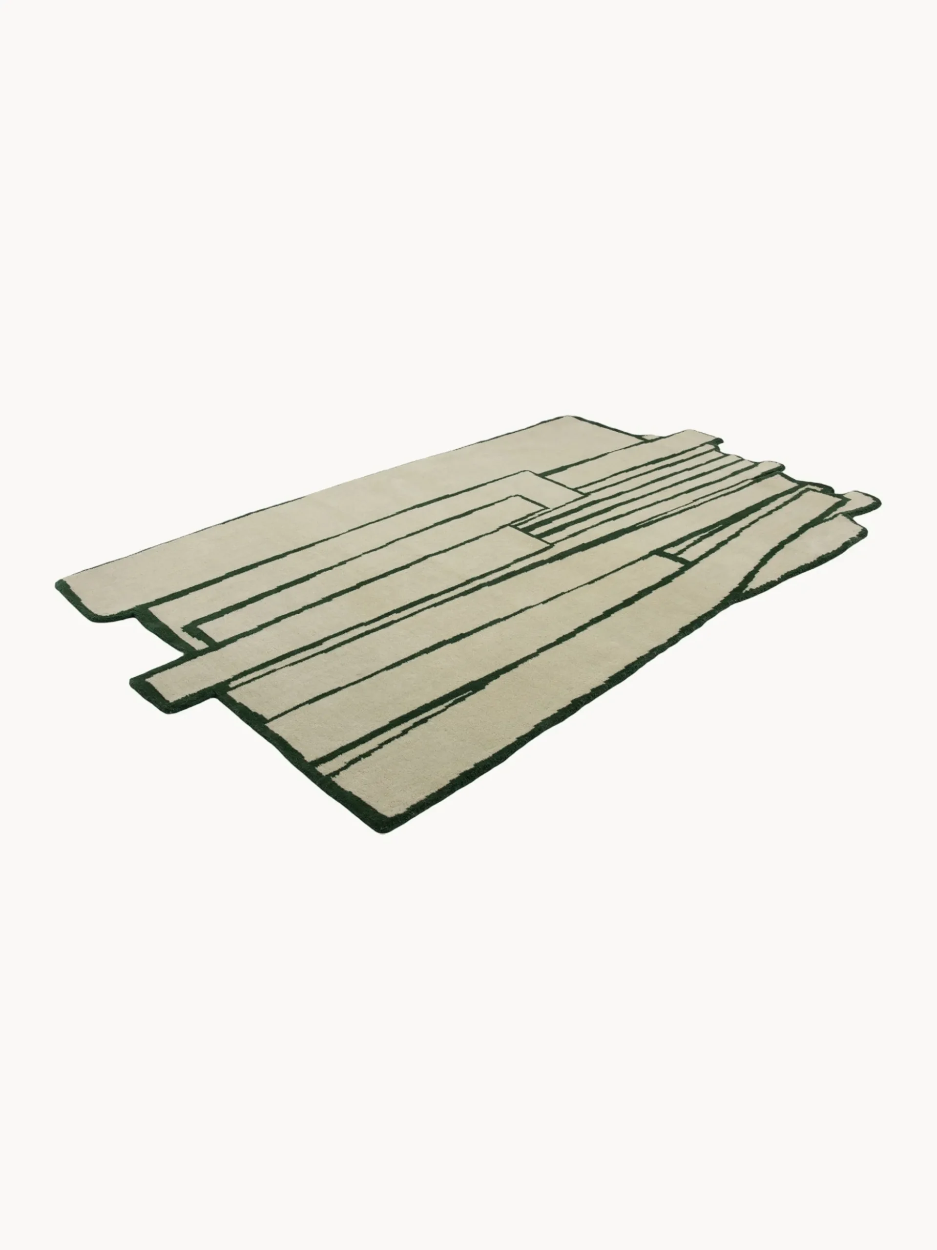 Tappeto in lana annodato a mano Contour