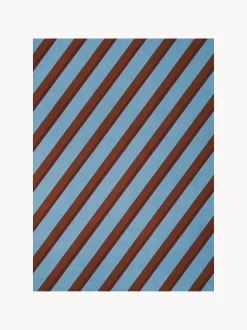 Tappeto in lana fatto a mano Tekla Diagonal
